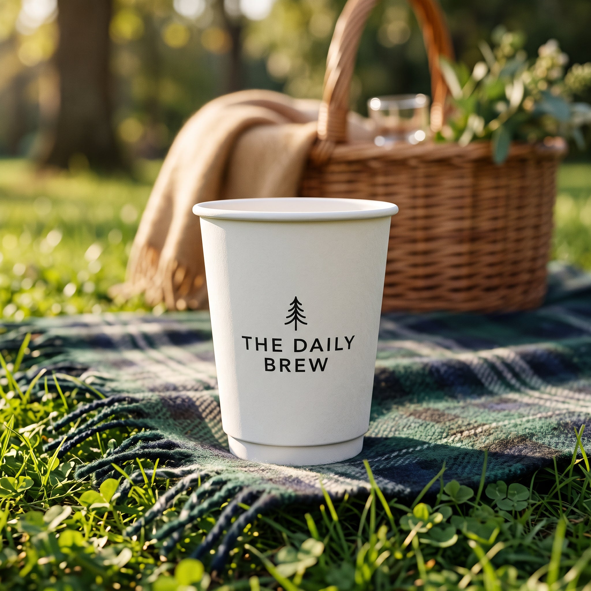 Double-layer Paper Cups1000pcs Compostable Coffee Cups 120 Pack, BPI Certified Disposable Coffee Cups 4oz7oz8oz8.5oz10oz12oz16oz