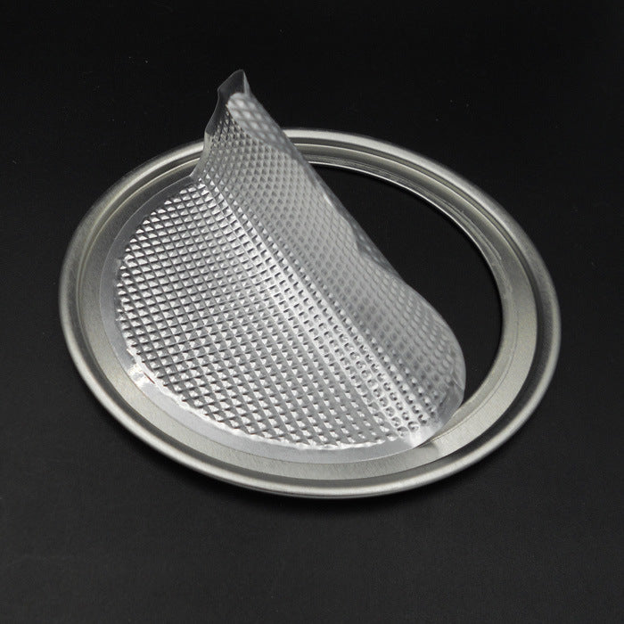 Aluminum easy-open lid beverage packaging pull ring can lid juice soda lid aluminum foil easy-tear lid