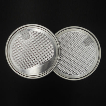 Aluminum easy-open lid beverage packaging pull ring can lid juice soda lid aluminum foil easy-tear lid