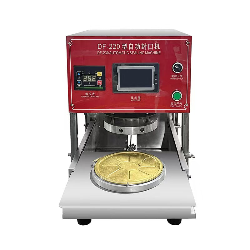 luminum foil box sealing machine Tin foil box sealing machine Aluminum box sealing machine Gold box sealing equipment Gold foil box sealing machine
