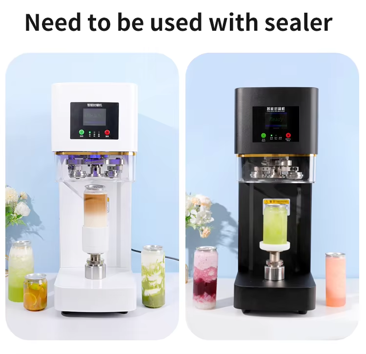 Factory low price beverage pull ring soda cans custom logo transparent coffee milk tea plastic jar with easy open aluminum lid（100Starting from）