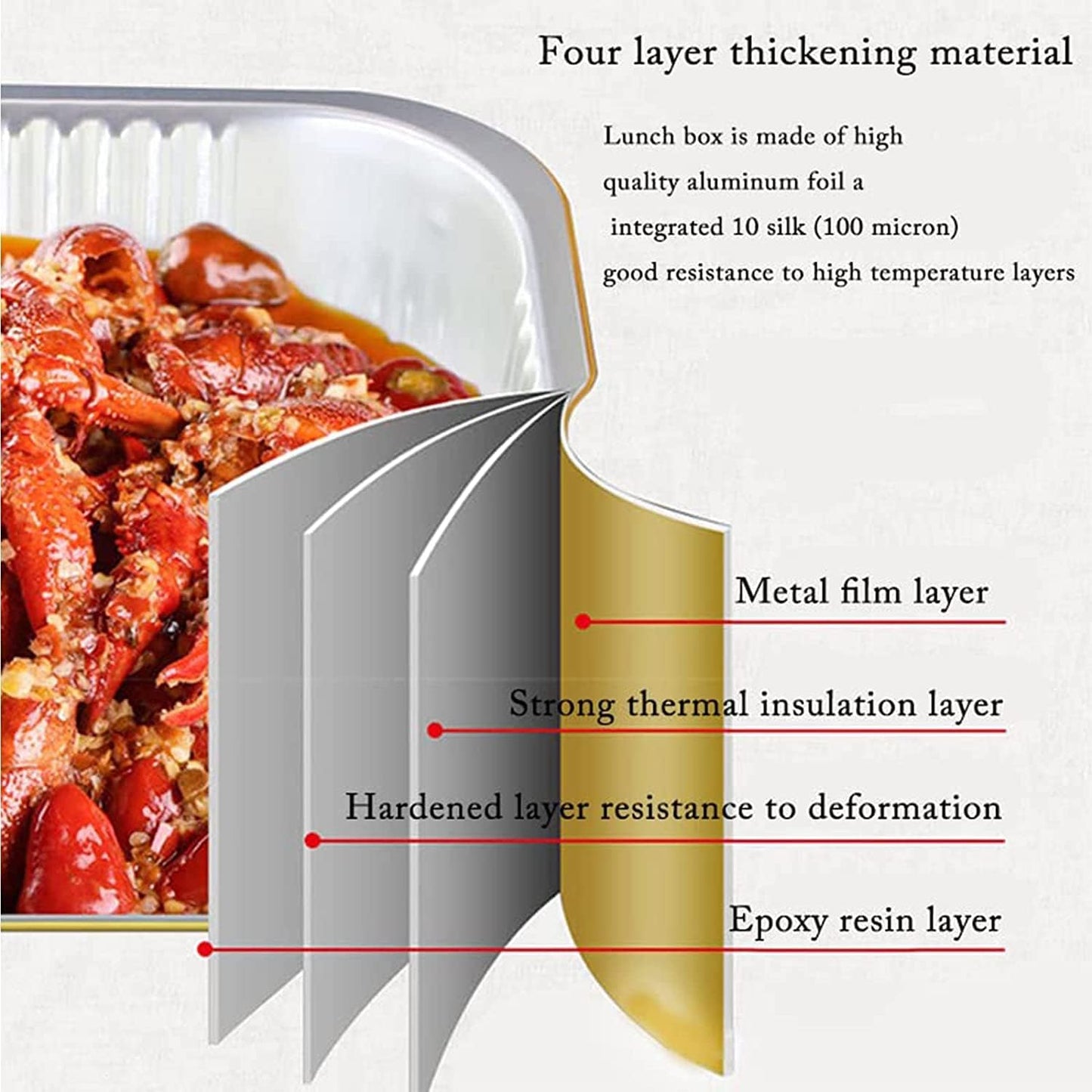 13 "x9" aluminum foil baking pan（3500ml）tray,steaming table tray, gold thickened disposable pot for cooking and heating