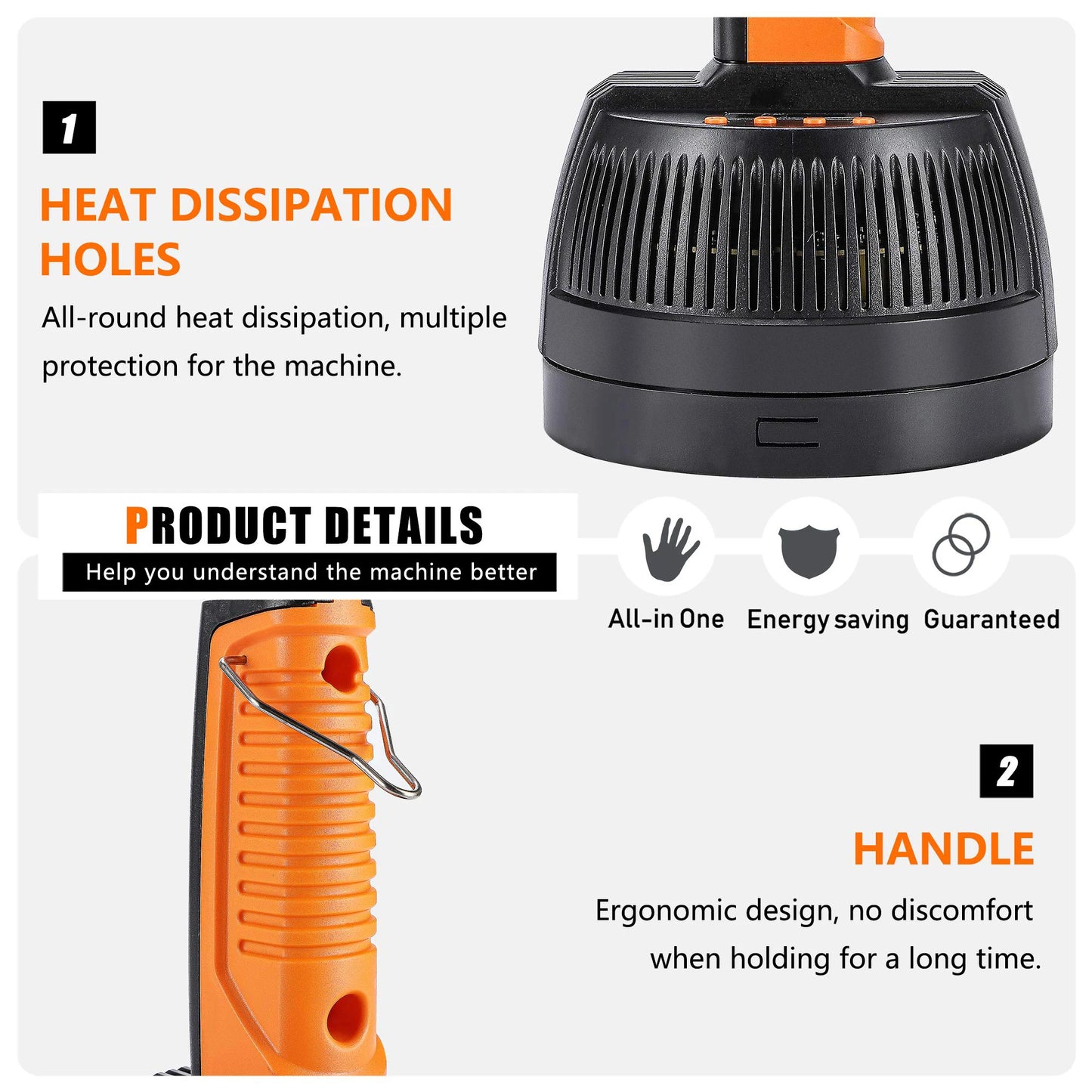 Plastic Cup Heat Sealer Portable Hand Held Electromagnetic Induction Aluminum Foil Sealing Packing Machine