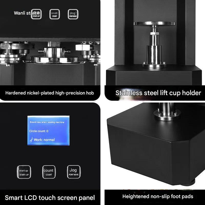 FULL automatic can sealing machine 220V/110V non rotary model
